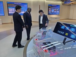 Visite de travail avec des partenaires leaders mondiaux dans le domaine de l'Intelligence Artificielle (IA)